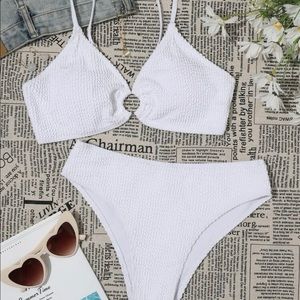White bathing suit never worn!!